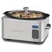 6.5 Qt. Slow Cooker in Brushed Stainless