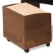 Nocce Truffle Vanity Bench on Wheels