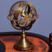 Armillary Sphere on Wood Base