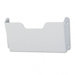 Dr. Pocket Steel Add-On/Single Pocket Wall File, Letter, Platinum                                                            