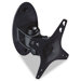 Flush Wall-Mount Bracket for LCD/Plasma 23" Monitor to 88 lbs, Steel, Black (23" Screens)