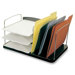Desk Combo Organizer,Vert./Horz. Pckts,6-1/4"x11"x8-1/4",BK