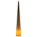 Pinnacle One Light Pendant with Brown Shade