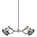 Elton Adjustable Double Track Head