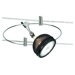 K-Giro Track Light in Chrome and Satin Nickel