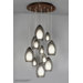 Line-Low Voltage 11-Port Round Canopy