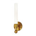 Tuckahoe One Light Wall Sconce in Aged Brass