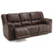 Franco Leather Reclining Loveseat