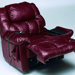 Marquise Leather Chaise Recliner
