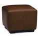 Tucker Leather Ottoman