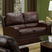 Acadia Leather Reclining Loveseat