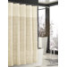 Bedminister Scroll Shower Curtain in Cr&egrave;me Brule