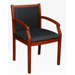 Regent Wood and Fabric Guest Side Chair