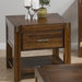 Rustic Loft End Table