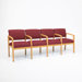 Lenox Four Seats with Wood Leg