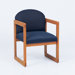 Classic Guest Chair With Armless Sled Base