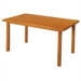 Contemporary Series Rectangular Gathering Table - 4 Post Base