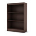 Axess Three Shelf Bookcase in Chocolate