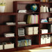 Axess Four Shelf Bookcase in Royal Cherry