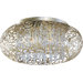 Arabesque 3 Light Flush Mount