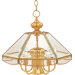 Bound Glass 6 Light Single-Tier Chandelier