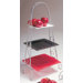 Three Tier Square Plate Stand