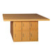Four Station Wooden Workbench with 6 Lockers