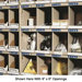 36" Wide Clipper Bin Unit - 35 Openings