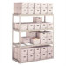 Record Storage Shelving Starter Units - With Box Supports