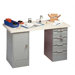 Modular Work Benches - Steel Top, 8 Drawers