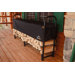 96" Covered Firewood Rack