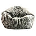 Big Joe SmartMax Zebra Bean Bag Chair