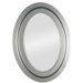 Beveled Wall Mirror in Nickel