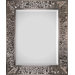 Beveled Rectangular Mirror in Soldered Satin Nickel