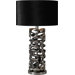 Molded Table Lamp in Chrome