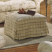 Carmel Slipcovered Cocktail Ottoman