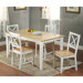 Crossback 5 Piece Dining Set