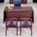 Vitality 72" W 3/4 Double Pedestal Executive Desk with Drawers