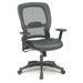 High-Back Leather Executive Chair with Arms