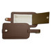 1000 Series Classic Leather Luggage Tag