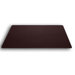 1000 Series Classic Leather 24 x 19 Desk Mat without Rails in Chocolate Brown