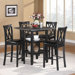 Norman 5 Piece Counter Height Dining Set