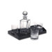 Crystal Soho Bar Set With Tray