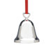Silver Plated Ornament Plain Bell