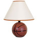 Ceramic Table Lamp with Basketball Base