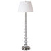 Crystal Floor Lamp in Chrome
