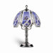 Dolphin Touch Lamp with Black Chrome Base