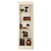 Oxford Bookcase Left Return in Antique Vanilla