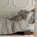 Belgravia Duvet Set in Dove Grey