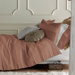 3 Piece Belgravia Duvet Set in Mulberry